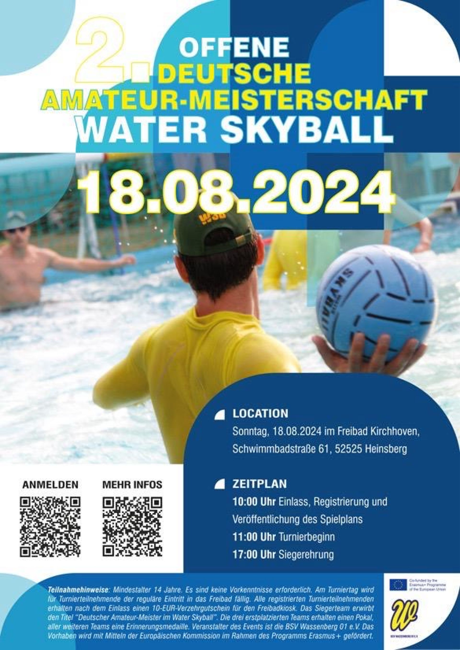 Water Skyball - Event und offene Meisterschaft in Heinsberg-Kirchhoven